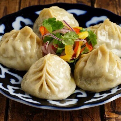 Манты  50 гр. говядина, тыква