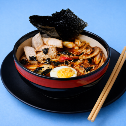 Рамён с курицей