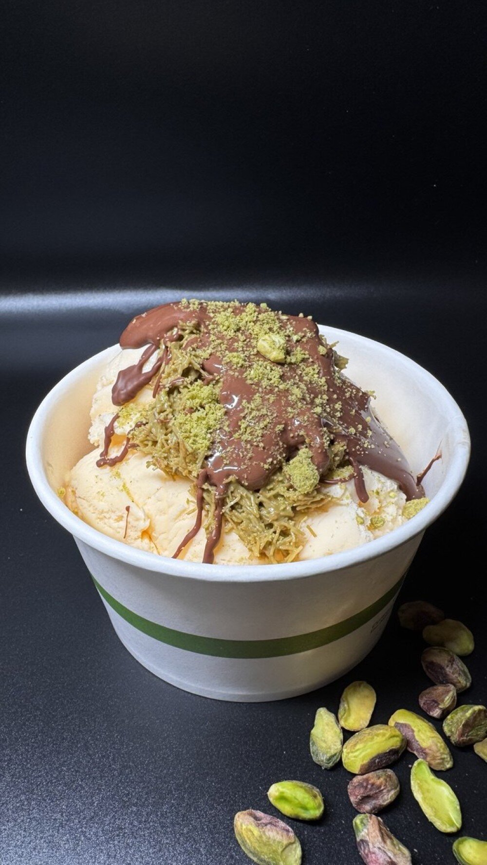 Dubai chocolate ice cream