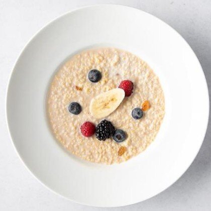 Каша на миндальном молоке