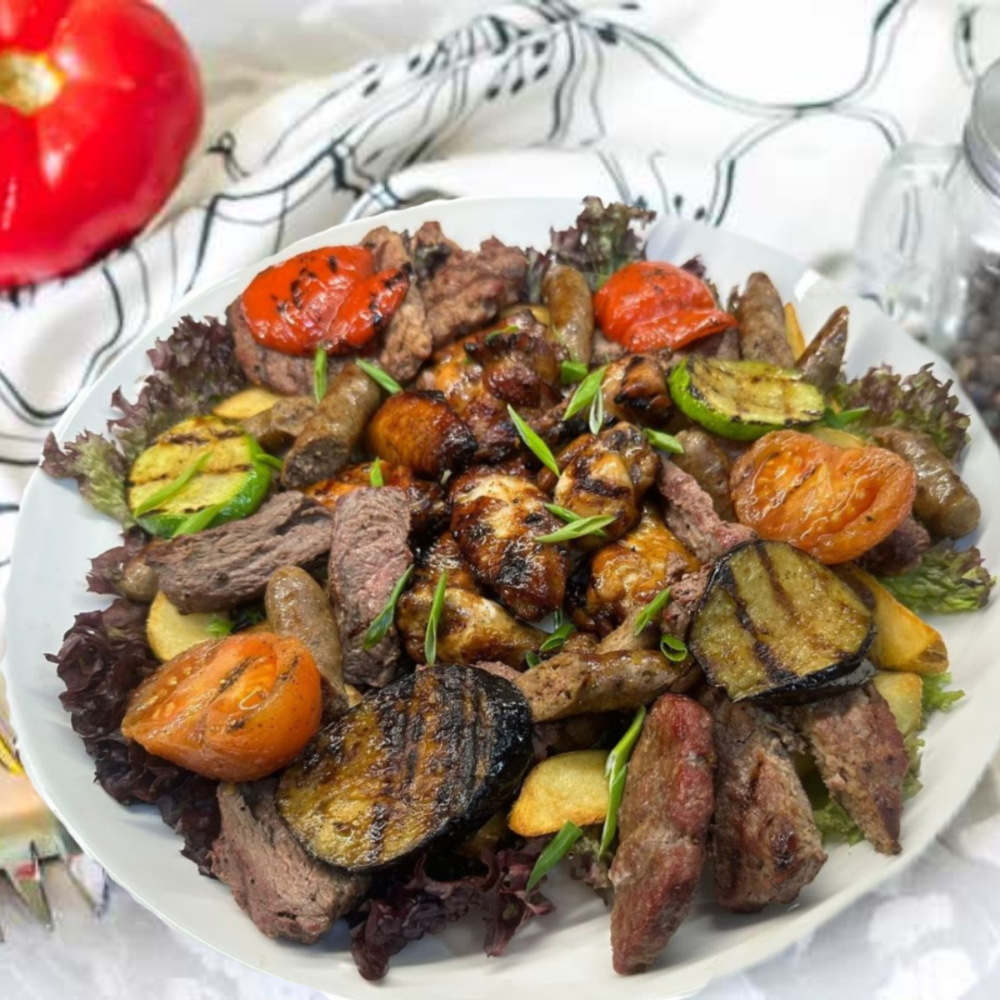 Мясной микс гриль