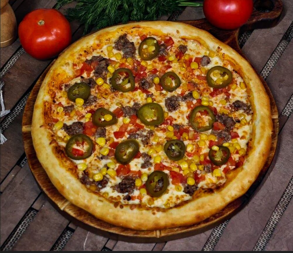 Пицца «Разрыв седла» (халяль) 25 см