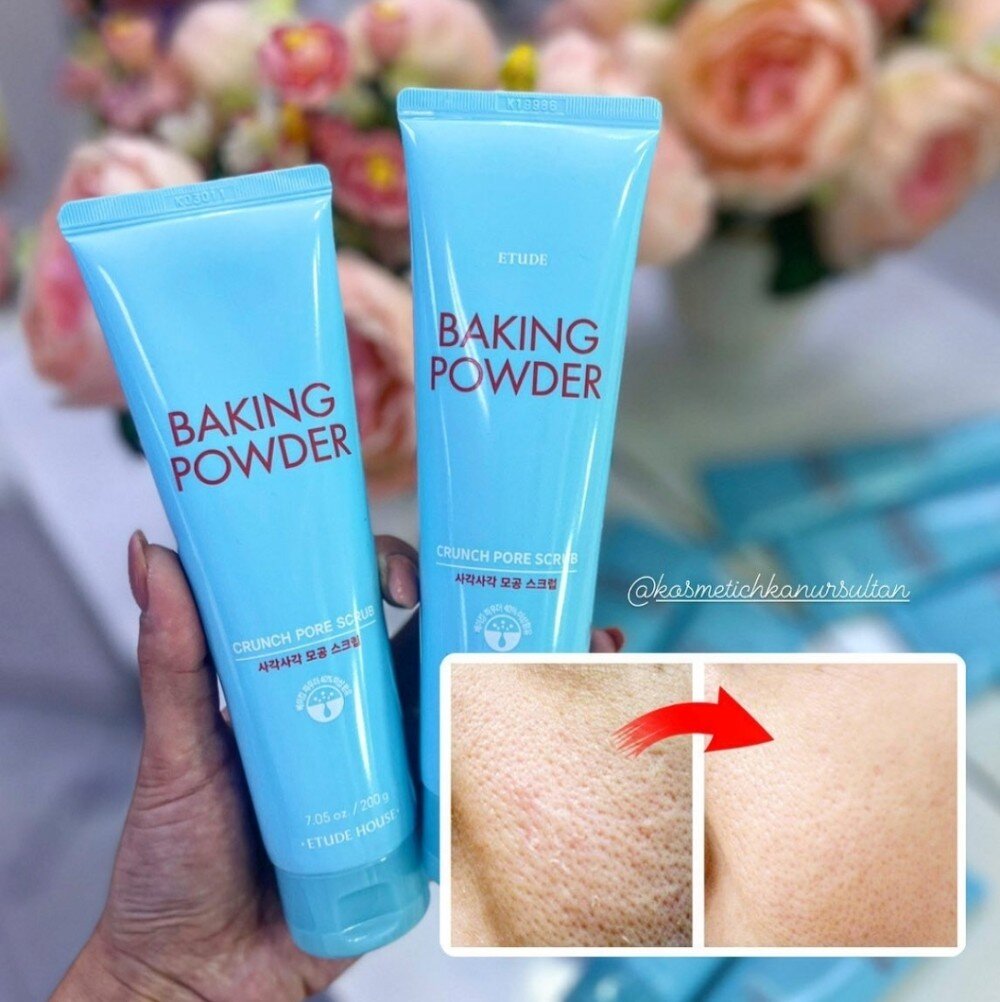 Скраб для лица Etude House Baking Powder Crunch Pore Scrub