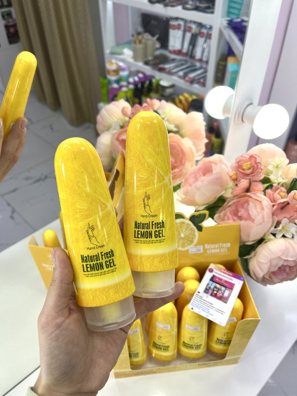 Крем для рук Лимон Natural Fresh LEMON 🍋