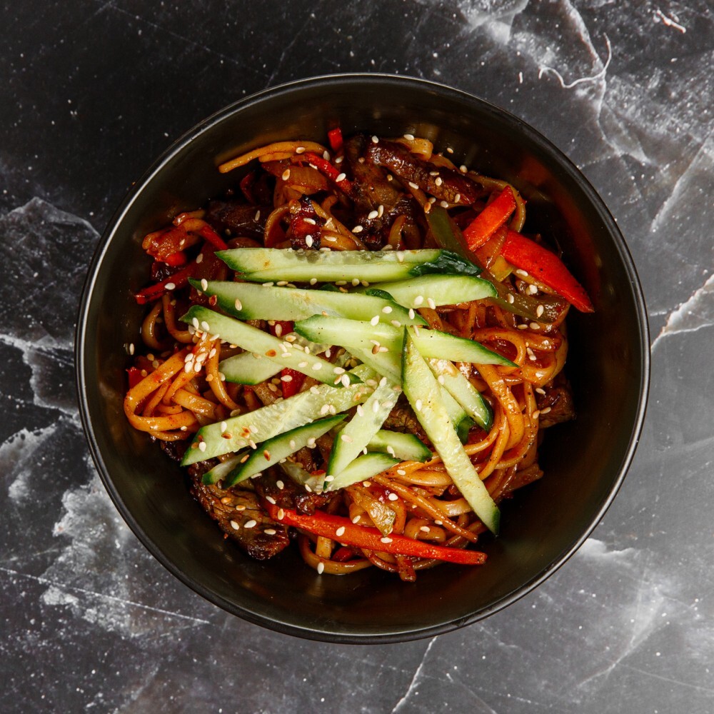 WOK с говядиной