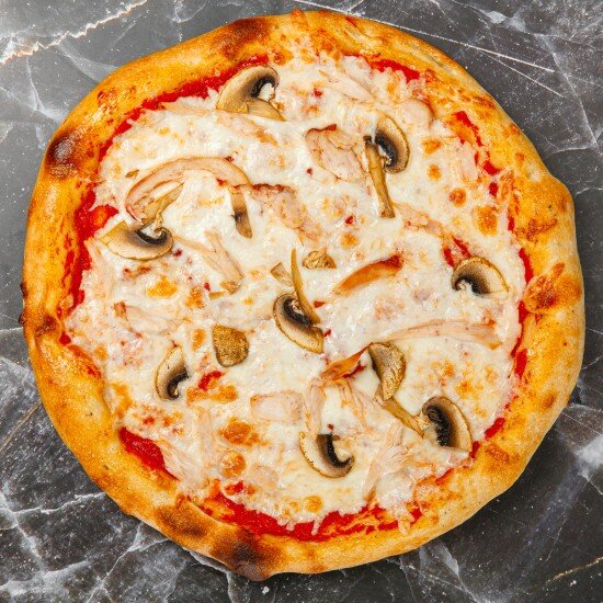 Курица с грибами