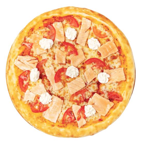 С семгой 30см