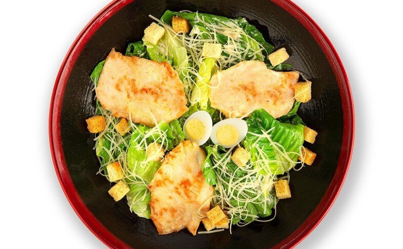 Цезарь с курицей