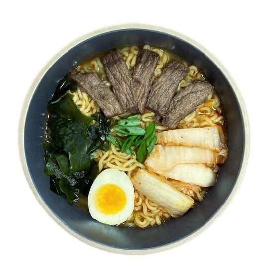 Рамен с говяжьи острый