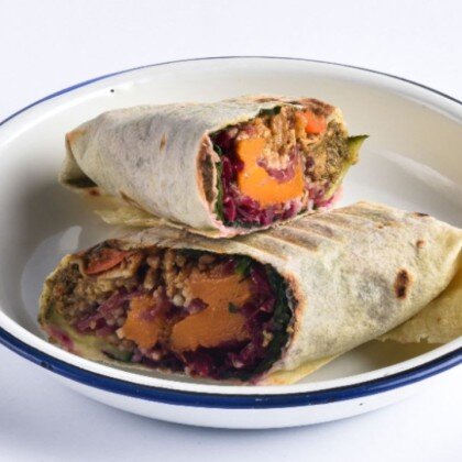 Ламинария тұздықғы асқабақ лавашта