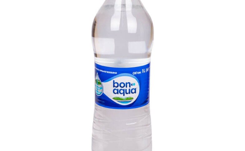 Вода с газом 1л