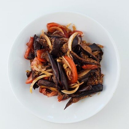 Салат «Хе» из баклажанов