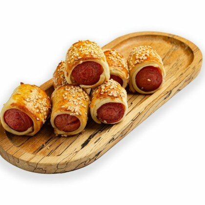 Мини сосиски в тесте