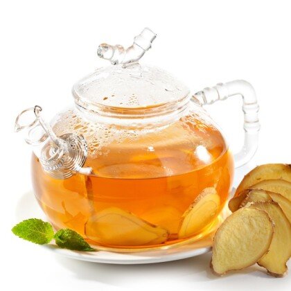 Имбирный чай с мёдом