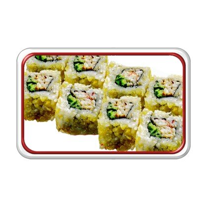 Ролл «Спаси краб в кляре»