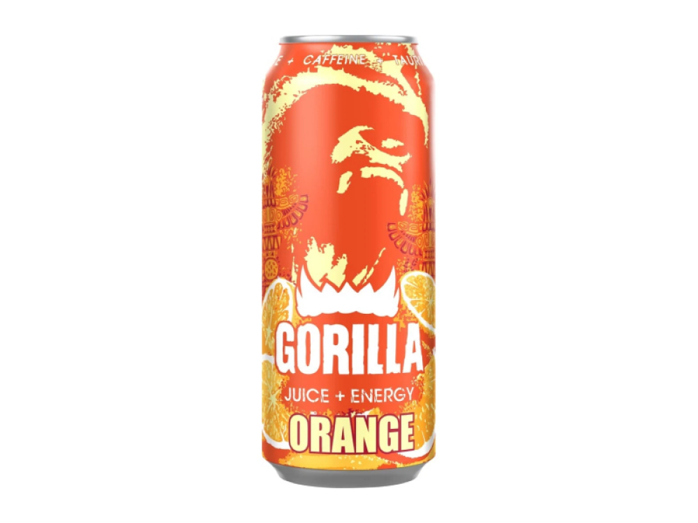 «Gorilla Energy», 0.5 л Апельсин