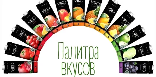 Соки Viko в ассортименте
