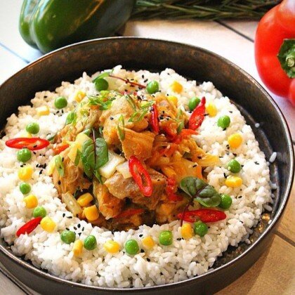 Рис с овощами