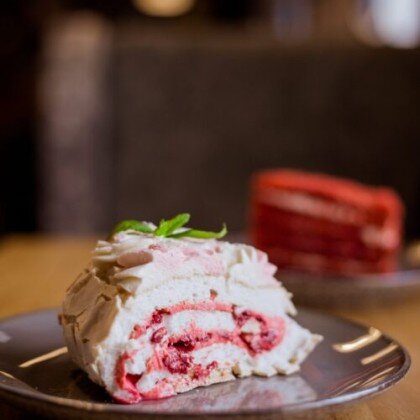 Меренговый рулет