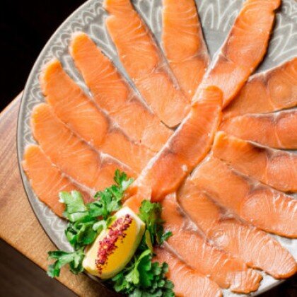 Семга соленая по-домашнему