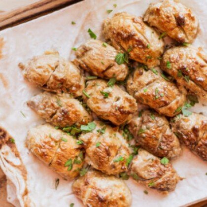 Шашлык из шампиньонов