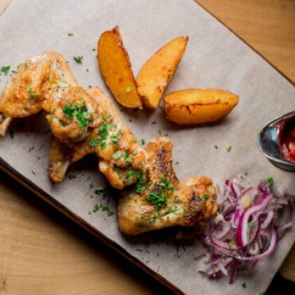 Шашлык из куриных крылышек