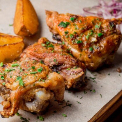 Шашлык из куриных бедрышек