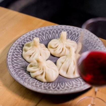 Хинкали с сыром