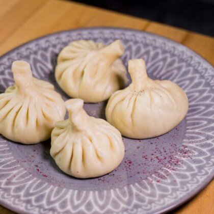 Хинкали с бараниной