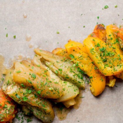 Овощной шашлык