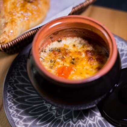 Запеченный сулугуни