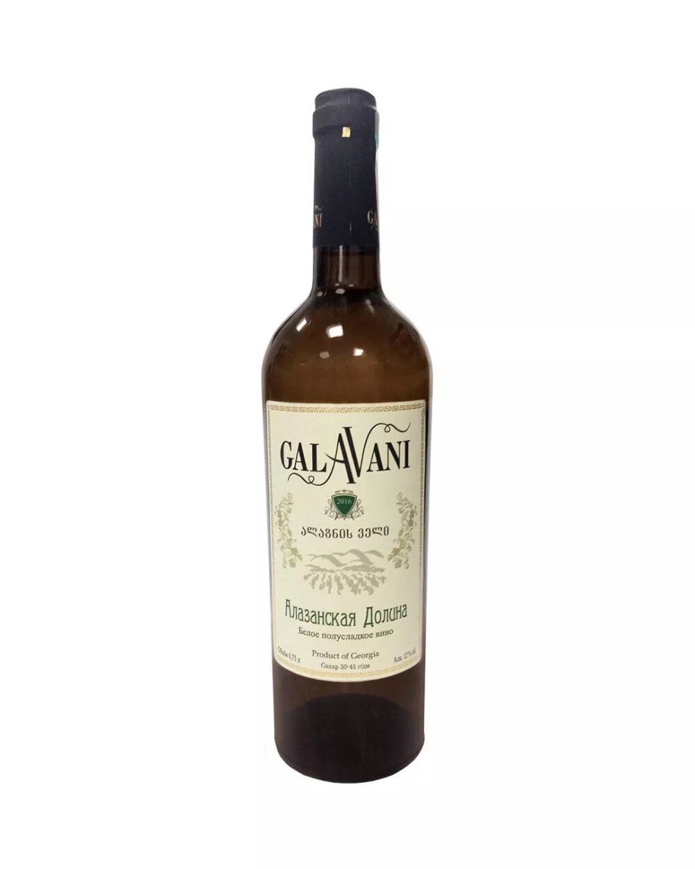 вино Galavani Алазанская долина 0.750(белое)