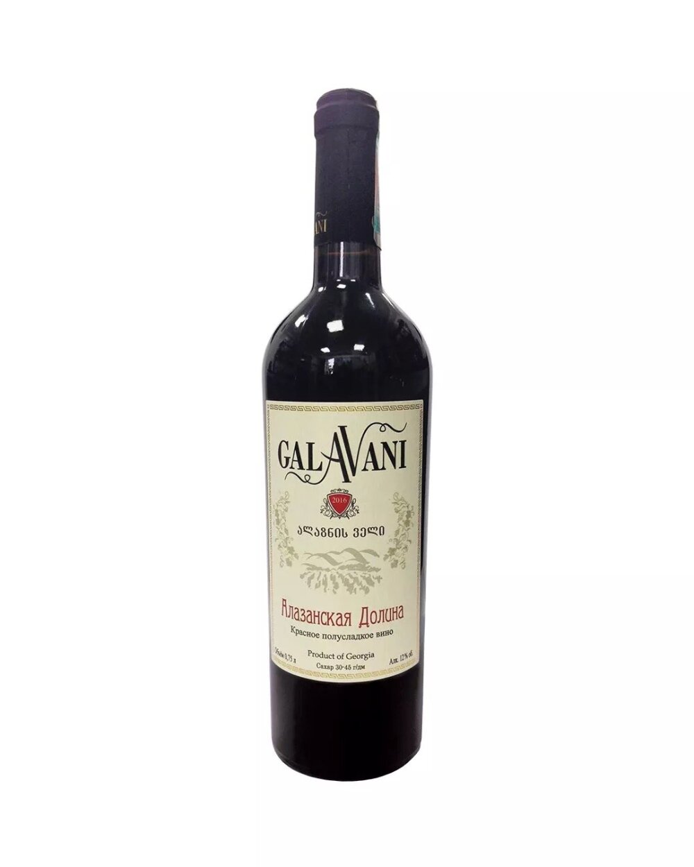 вино Galavani Алазанская долина 0.750(красное)