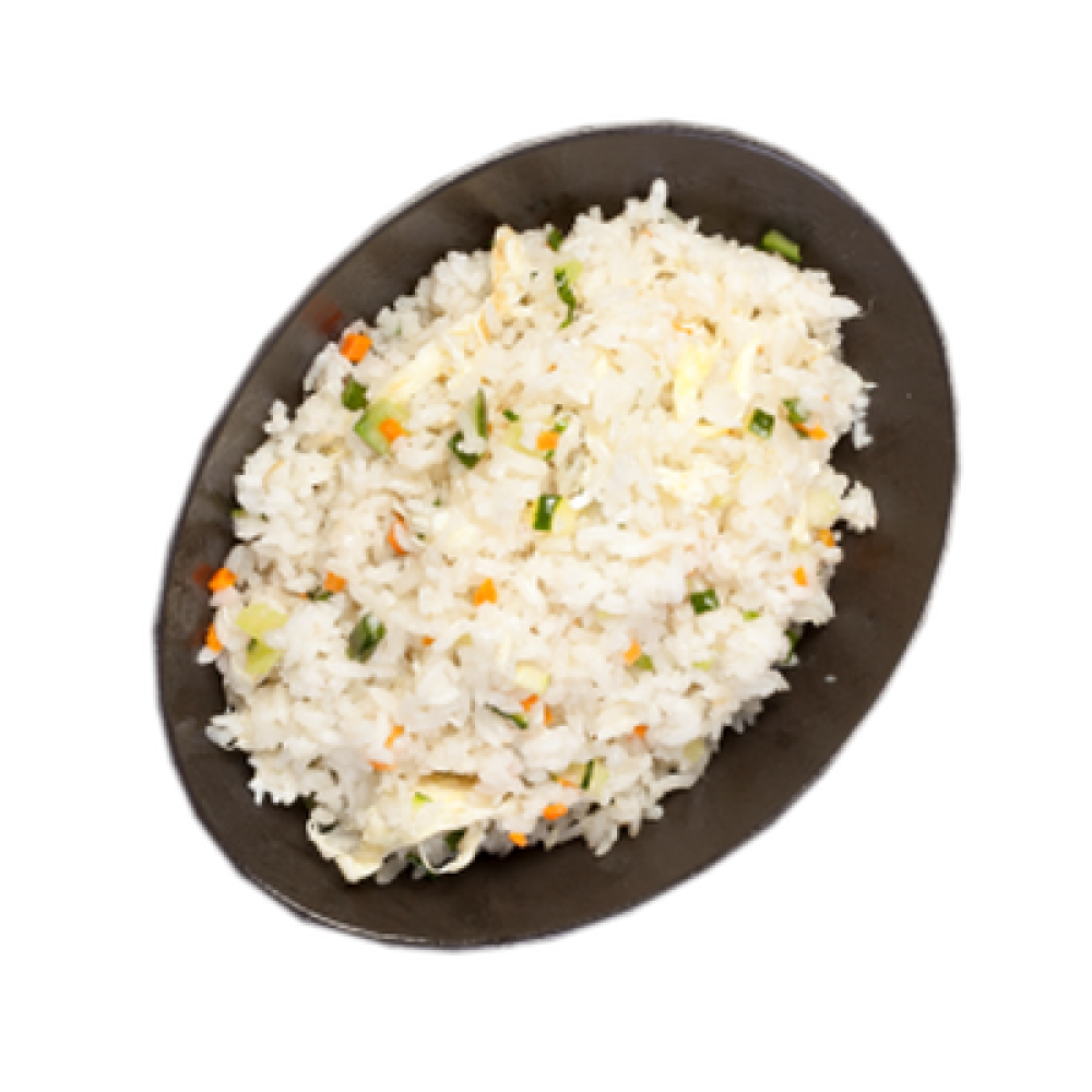 Рис жареный с овощами и яйцом