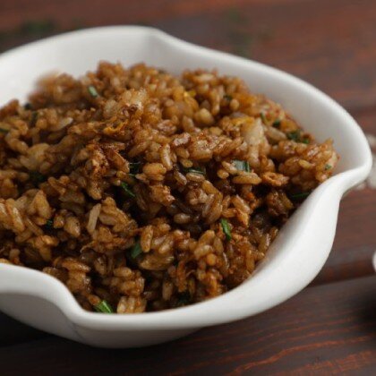 Рис жаренный с яйцом