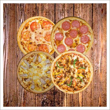 Сет 4 пиццы