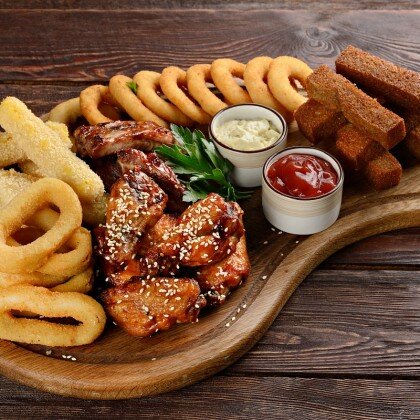 Горячая пивная закуска