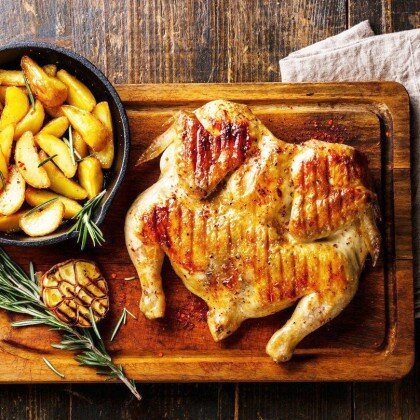 Цыплёнок на мангале