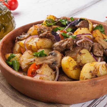 Картофель по-домашнему