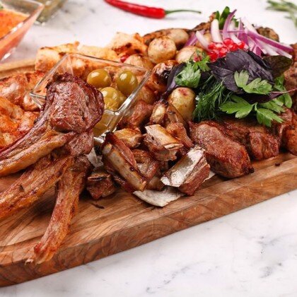 Мясной сет на 6-х