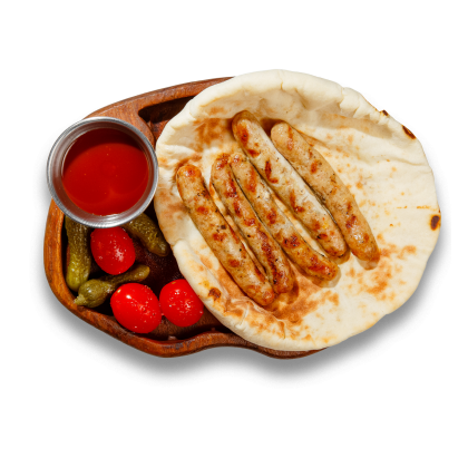 Куриные колбаски