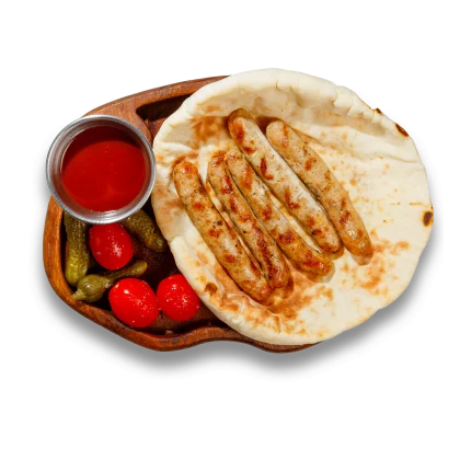 Куриные колбаски