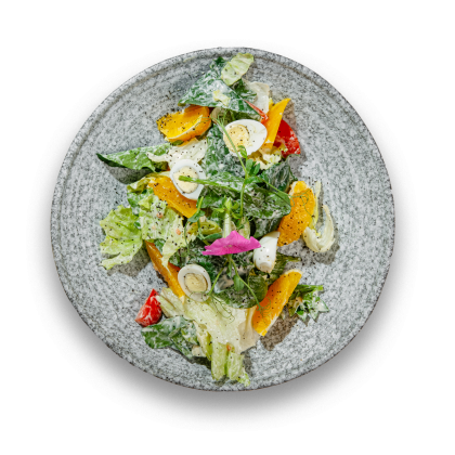 Салат с апельсинами