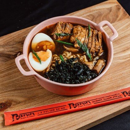 Рамен с курицей