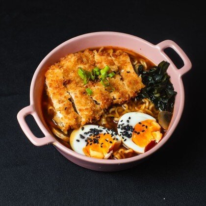 Рамен с курицей