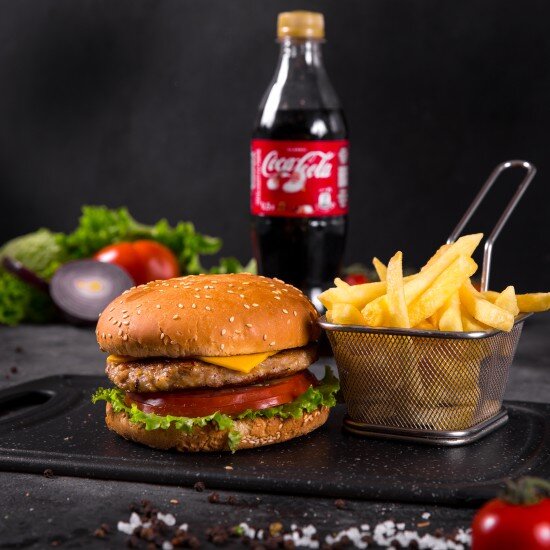 КОМБО Чизбургер Куриный