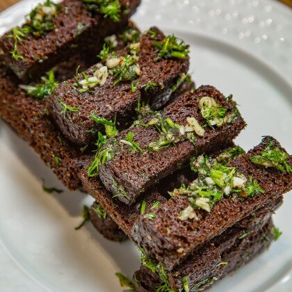 Гарлики с чесноком