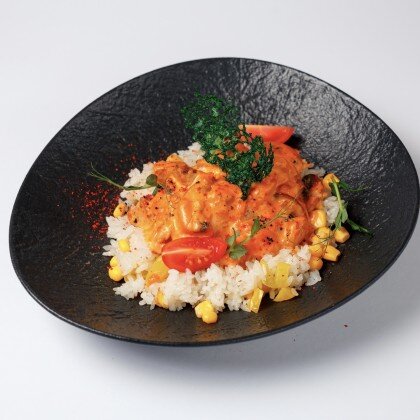 Филе индейки в сливочном соусе карри