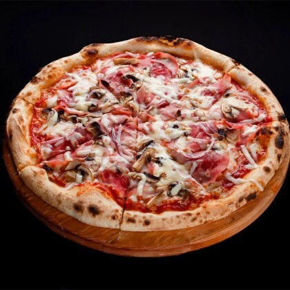 Пицца «Ветчина и грибы»
