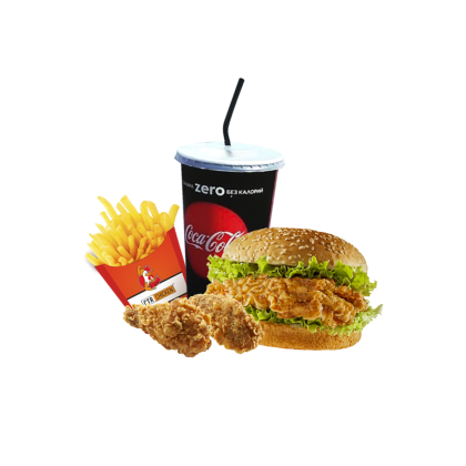 Читыр  бургер бокс L